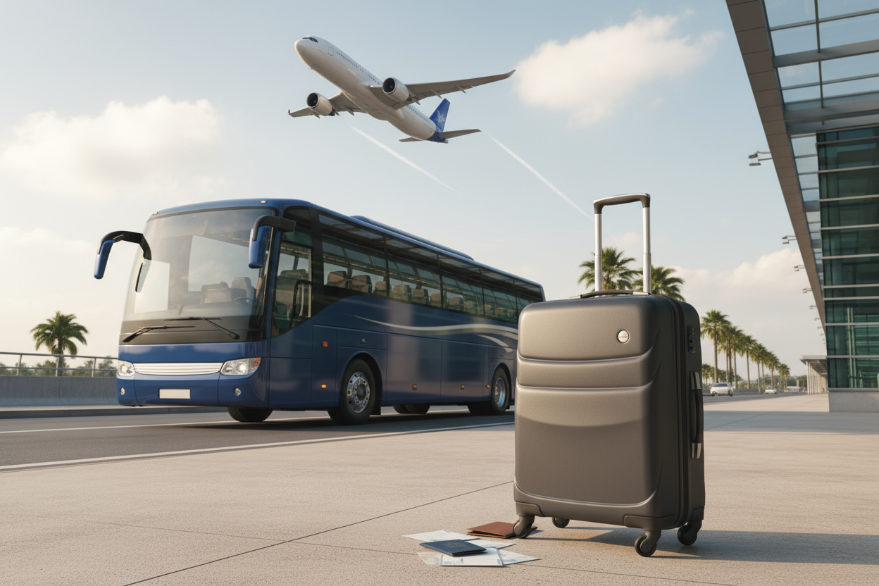 KOFER AVION AUTOBUS REALNO BEZ NATPISA